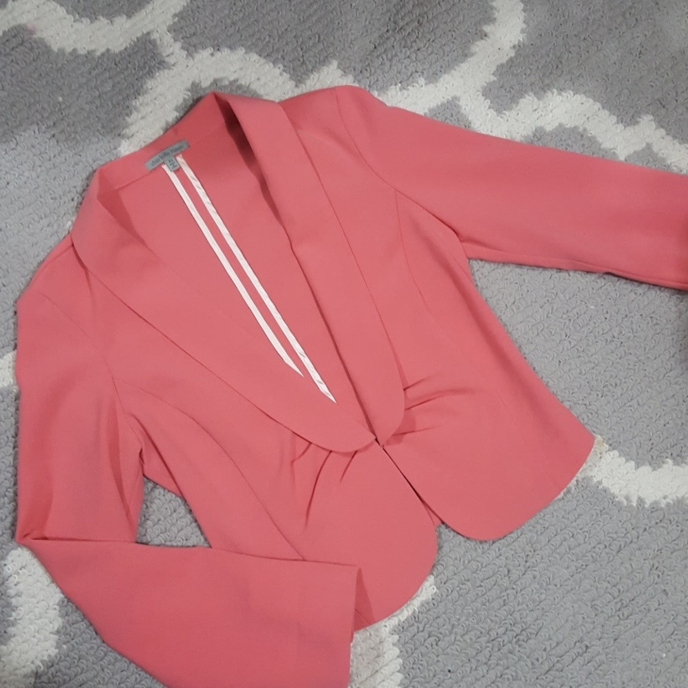 Coral cardigan